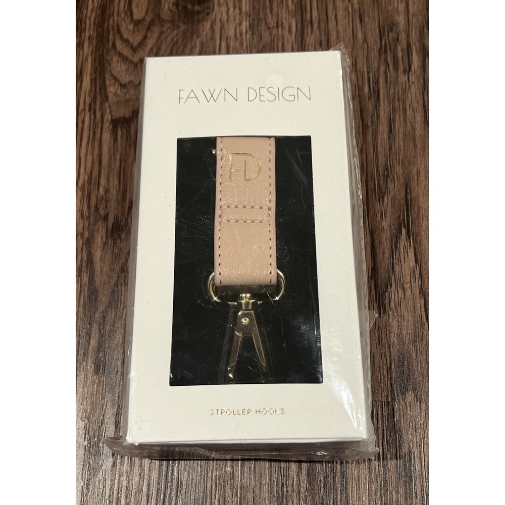 Fawn Design Stroller Hooks Blush New